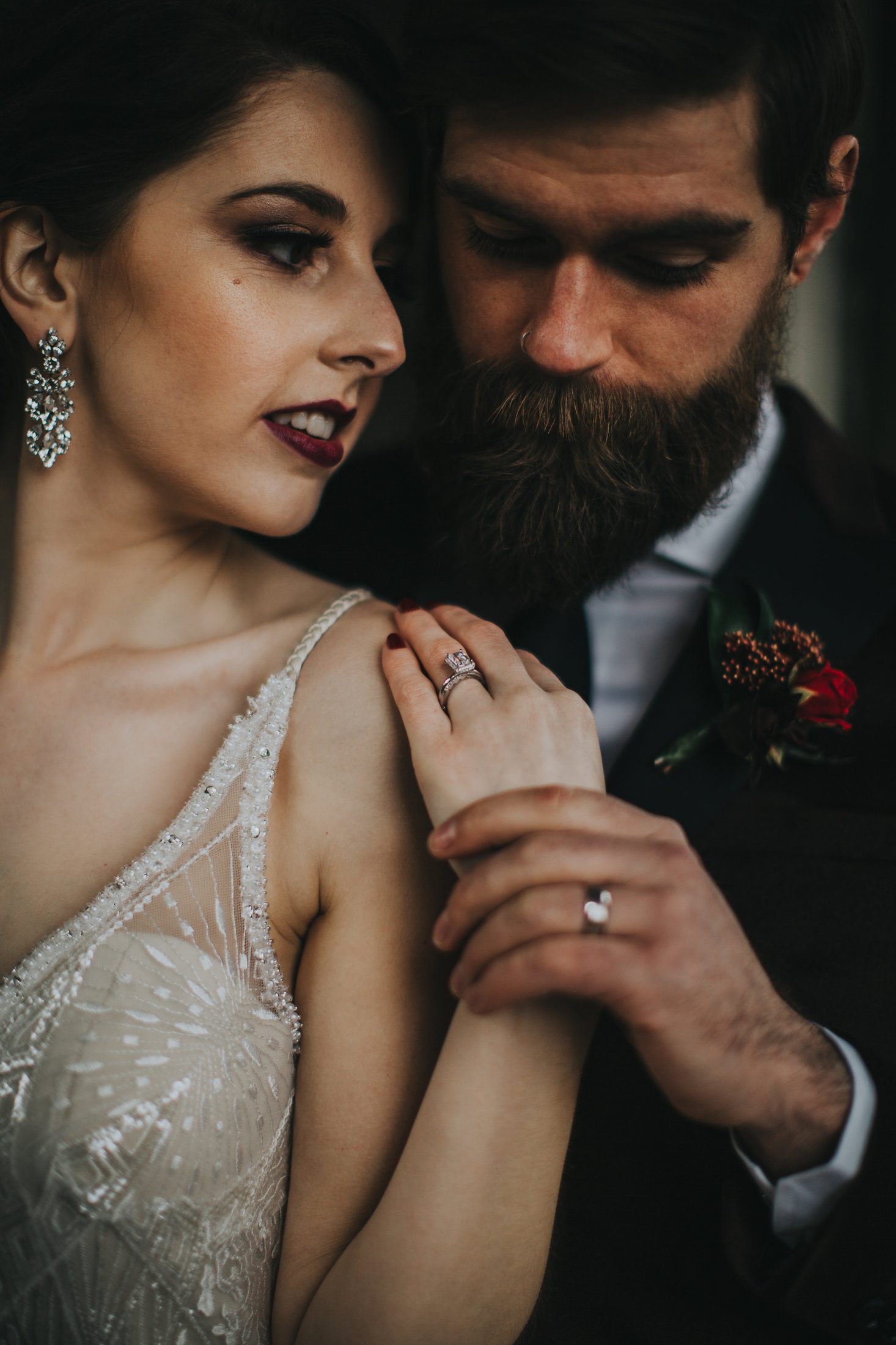Hatley Castle wedding editorial detail
